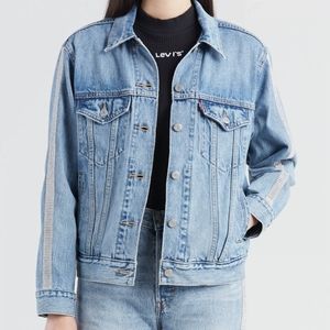 Levis Exboyfriend Rhinestone Trucker 